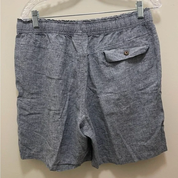 Patagonia Men Bermuda Shorts Organic Cotton Blue - Size M - Picture 4 of 11